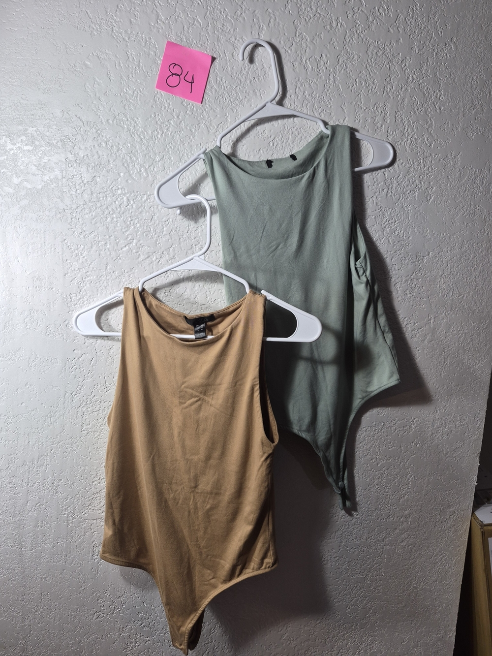 REVAMPED Women’s Sleeveless Bodysuits 2 Pack - XSMALL